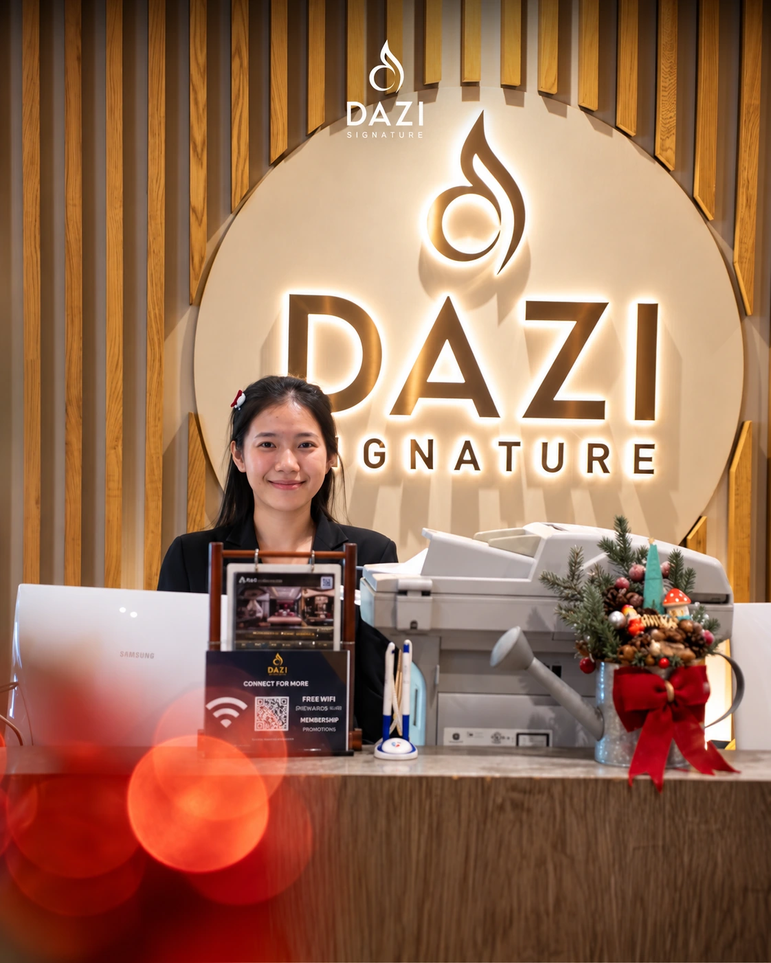 Quầy lễ tân Dazi Signature Ben Thanh