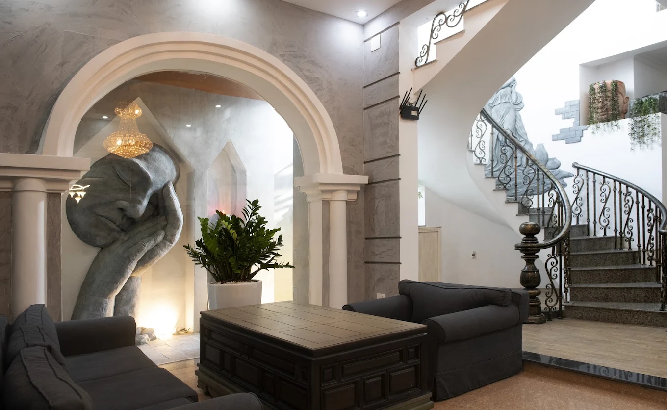 Lobby at Dazi Retreat Hue